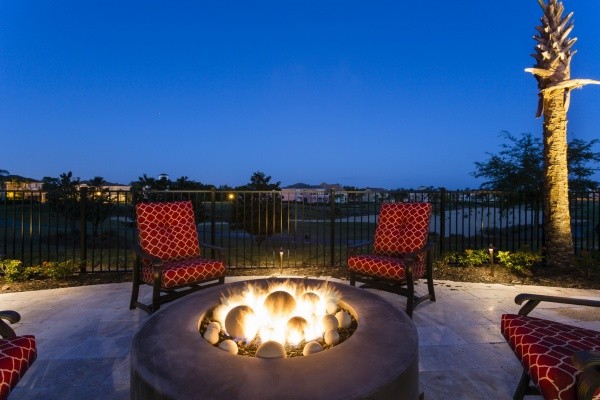 Luxury Patio and Firepit